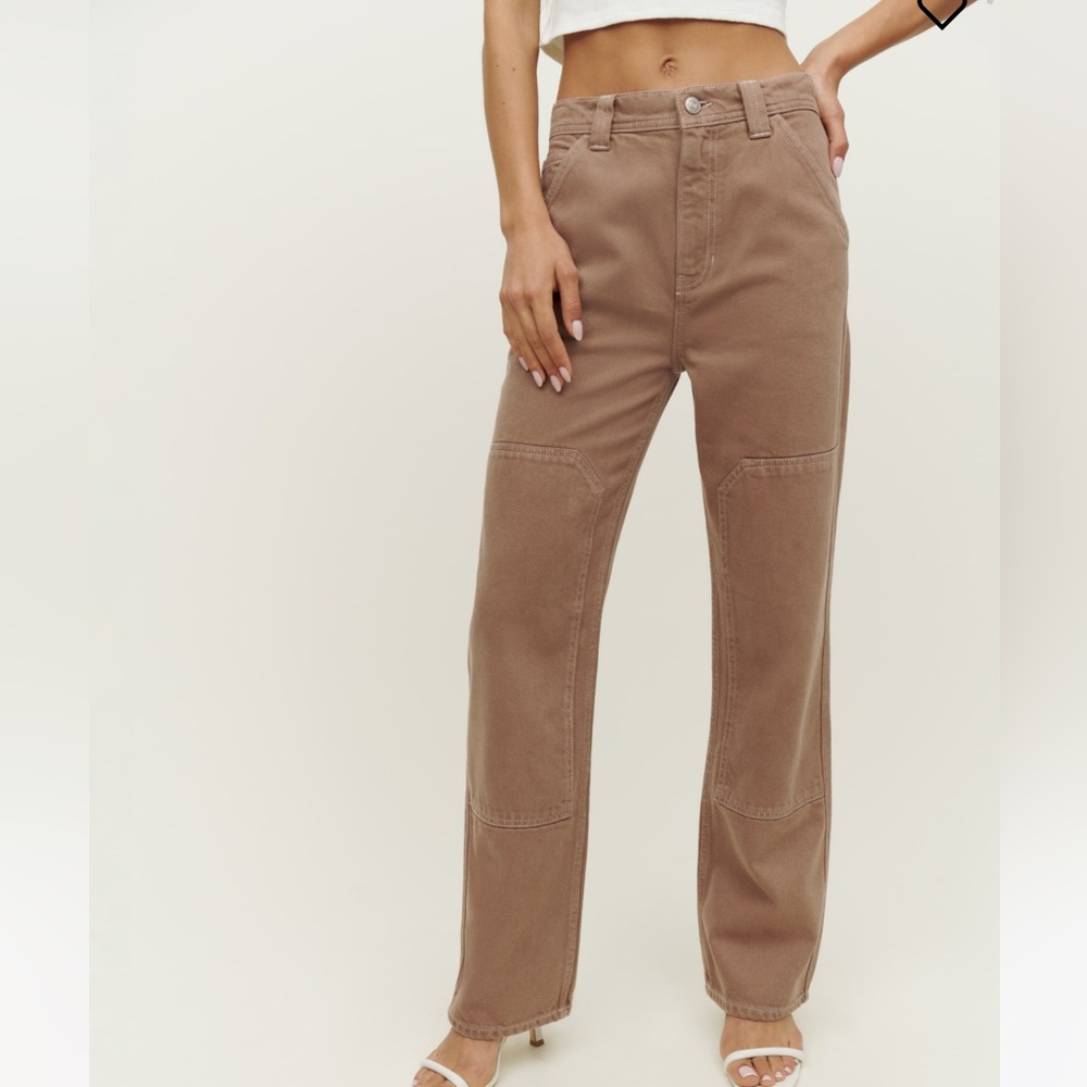 Reformation Harrison Carpenter High Rise Straight Pants Size 29 NWT